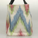 LOEWE Anagram Paula's Ibiza Tote Bag Canvas Multicolor Auth 132697-4