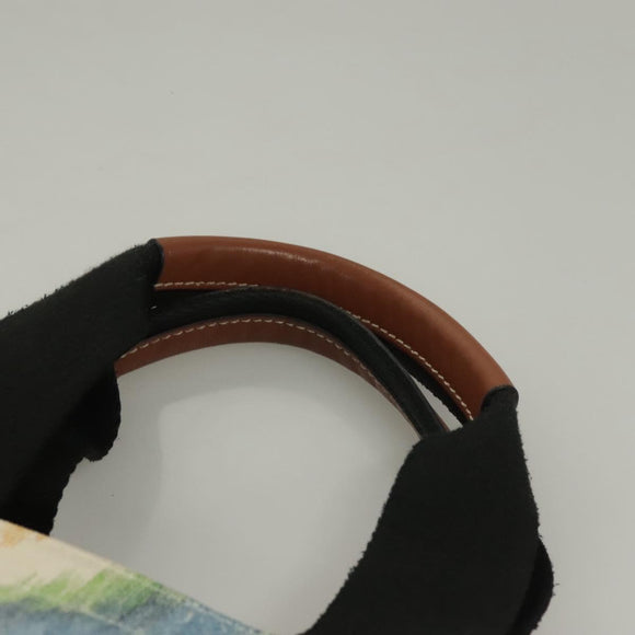 LOEWE Anagram Paula's Ibiza Tote Bag Canvas Multicolor Auth 132697