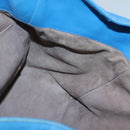 BOTTEGA VENETA INTRECCIATO Tote Bag Leather embossed Blue Auth 132702-16