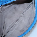 BOTTEGA VENETA INTRECCIATO Tote Bag Leather embossed Blue Auth 132702-19