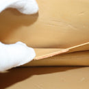 CELINE Macadam Canvas Shoulder Bag PVC Leather Brown Gold Auth 132703-20