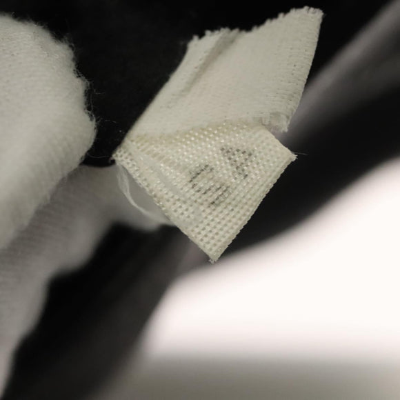 PRADA Chain Shoulder Bag Leather Black Gold Auth 132747V