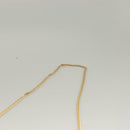 FENDI Chain Wallet Leather Gold Auth 132749-14