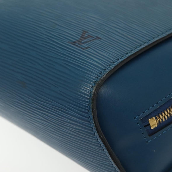 LOUIS VUITTON Epi Mabillon Backpack Blue M52235 LV Auth 132760