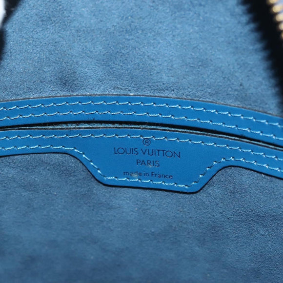 LOUIS VUITTON Epi Mabillon Backpack Blue M52235 LV Auth 132760