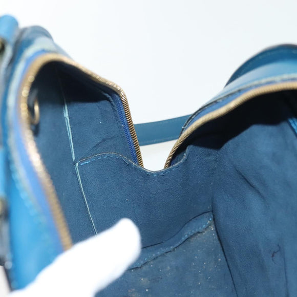 LOUIS VUITTON Epi Mabillon Backpack Blue M52235 LV Auth 132760