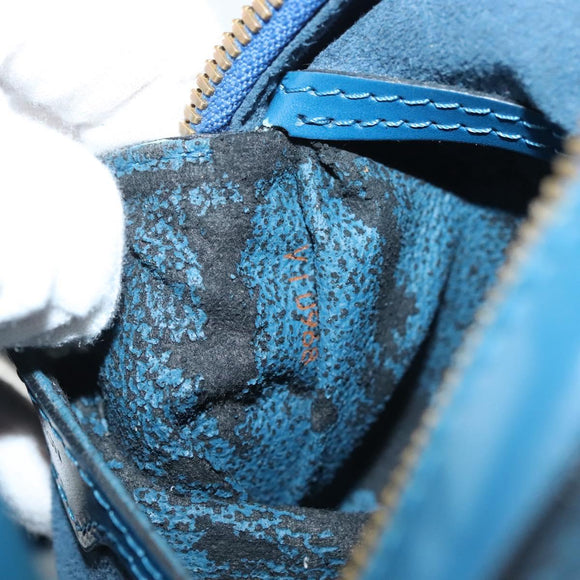 LOUIS VUITTON Epi Mabillon Backpack Blue M52235 LV Auth 132760