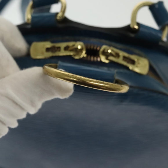 LOUIS VUITTON Epi Mabillon Backpack Blue M52235 LV Auth 132760