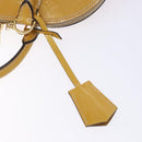 LOUIS VUITTON Monogram Vernis Alma PM Hand Bag Citrin M90101 LV Auth 132762-15