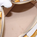 LOUIS VUITTON Monogram Vernis Alma PM Hand Bag Citrin M90101 LV Auth 132762-19