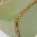 LOUIS VUITTON Monogram Vernis Houston Hand Bag Baby Blue M91005 LV Auth 132764-15