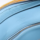 LOUIS VUITTON Monogram Vernis Houston Hand Bag Baby Blue M91005 LV Auth 132764-19