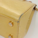 LOUIS VUITTON Monogram Vernis Blair MM Hand Bag 2way Citrin M90108 Auth 132765-14