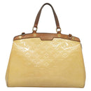 LOUIS VUITTON Monogram Vernis Blair MM Hand Bag 2way Citrin M90108 Auth 132765-13