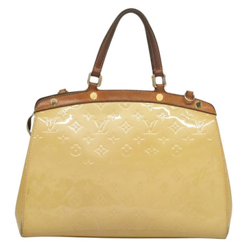LOUIS VUITTON Monogram Vernis Blair MM Hand Bag 2way Citrin M90108 Auth 132765 - 0