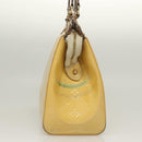 LOUIS VUITTON Monogram Vernis Blair MM Hand Bag 2way Citrin M90108 Auth 132765-3