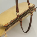 LOUIS VUITTON Monogram Vernis Blair MM Hand Bag 2way Citrin M90108 Auth 132765-6