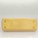 LOUIS VUITTON Monogram Vernis Blair MM Hand Bag 2way Citrin M90108 Auth 132765-5