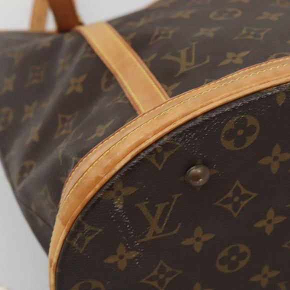 LOUIS VUITTON Monogram Bucket GM Shoulder Bag M42236 LV Auth 132767