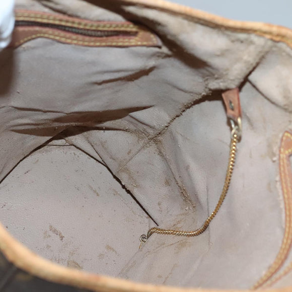 LOUIS VUITTON Monogram Bucket GM Shoulder Bag M42236 LV Auth 132767