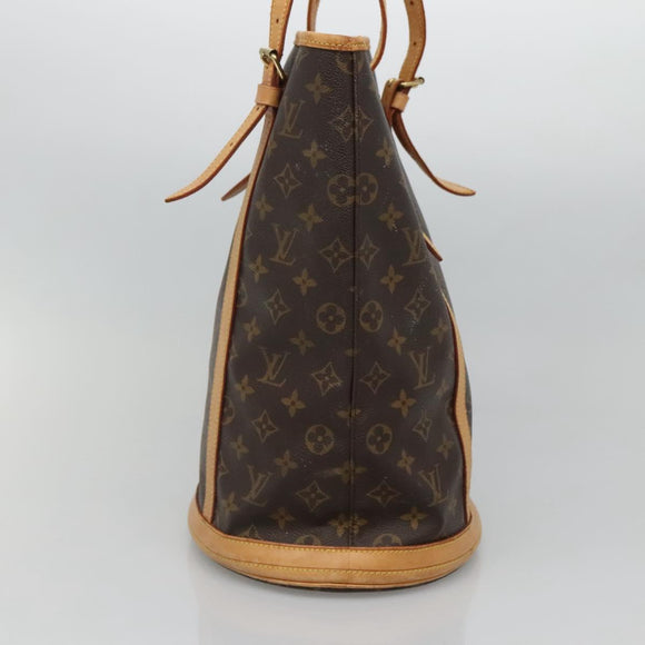 LOUIS VUITTON Monogram Bucket GM Shoulder Bag M42236 LV Auth 132767