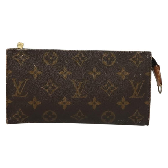 LOUIS VUITTON Monogram Bucket GM Accessory Pouch LV Auth 132768