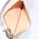 LOUIS VUITTON Multicolor Pochette Cles Coin Purse White M92655 LV Auth 132772-11