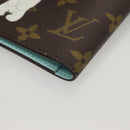 LOUIS VUITTON Christmas Vivienne Couverture Passport Passport Case Auth 132776M-16