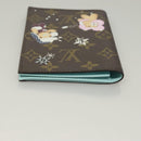 LOUIS VUITTON Christmas Vivienne Couverture Passport Passport Case Auth 132776M-5