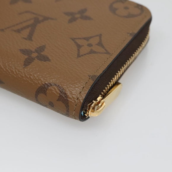 LOUIS VUITTON Eclipse Reverse Sun Yitian Zippy Coin Purse M83690 LV Auth 132779