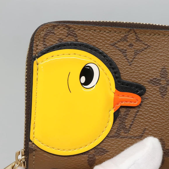 LOUIS VUITTON Eclipse Reverse Sun Yitian Zippy Coin Purse M83690 LV Auth 132779