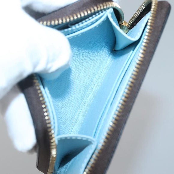 LOUIS VUITTON Eclipse Reverse Sun Yitian Zippy Coin Purse M83690 LV Auth 132779