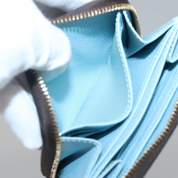 LOUIS VUITTON Eclipse Reverse Sun Yitian Zippy Coin Purse M83690 LV Auth 132779