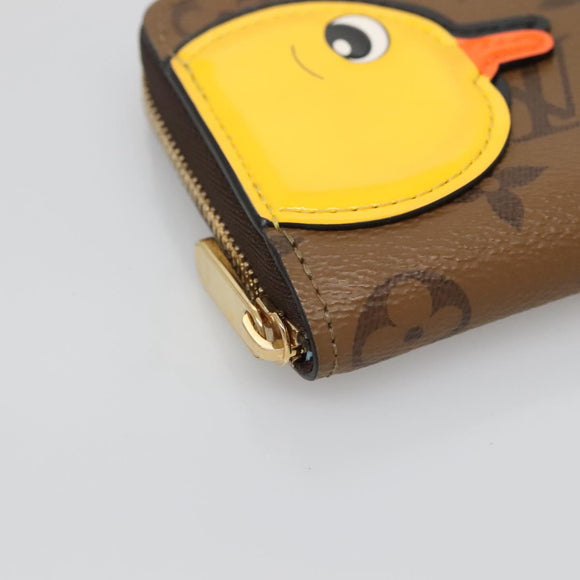 LOUIS VUITTON Eclipse Reverse Sun Yitian Zippy Coin Purse M83690 LV Auth 132779