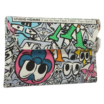 LOUIS VUITTON Monogram Comics Trio Envelope Pouch Multicolor M82014 Auth 132781M - 0