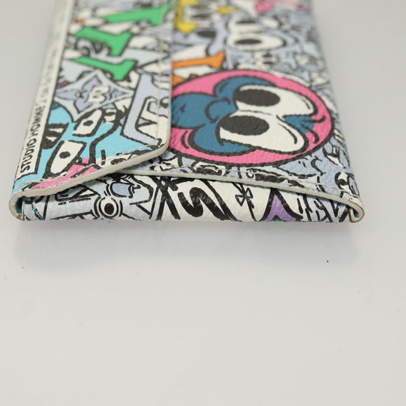 LOUIS VUITTON Monogram Comics Trio Envelope Pouch Multicolor M82014 Auth 132781M