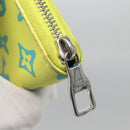 LOUIS VUITTON Playground Zippy Wallet Vertical Wallet Yellow M82005 Auth 132783-8