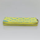 LOUIS VUITTON Playground Zippy Wallet Vertical Wallet Yellow M82005 Auth 132783-3