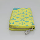 LOUIS VUITTON Playground Zippy Wallet Vertical Wallet Yellow M82005 Auth 132783-5