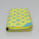 LOUIS VUITTON Playground Zippy Wallet Vertical Wallet Yellow M82005 Auth 132783-6