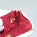 LOUIS VUITTON Multicolor Pochette Mira MM Pouch White M60096 LV Auth 132784-19