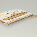 LOUIS VUITTON Multicolor Pochette Mira MM Pouch White M60096 LV Auth 132784-5