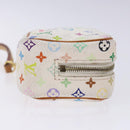 LOUIS VUITTON Monogram Multicolor Trousse Wapity White M58033 LV Auth 132787-3