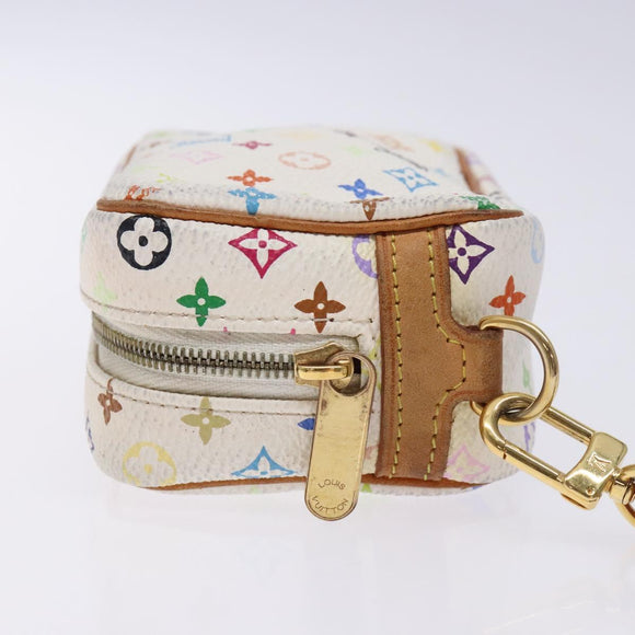 LOUIS VUITTON Monogram Multicolor Trousse Wapity White M58033 LV Auth 132787