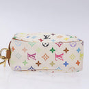 LOUIS VUITTON Monogram Multicolor Trousse Wapity White M58033 LV Auth 132787-6