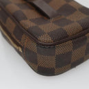 LOUIS VUITTON Damier Ebene Etui Okapi PM Pouch N61738 LV Auth 132788-16
