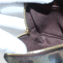 LOUIS VUITTON Damier Ebene Etui Okapi PM Pouch N61738 LV Auth 132788-18