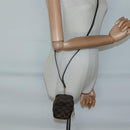 LOUIS VUITTON Damier Ebene Etui Okapi PM Pouch N61738 LV Auth 132788-21