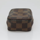 LOUIS VUITTON Damier Ebene Etui Okapi PM Pouch N61738 LV Auth 132788-6