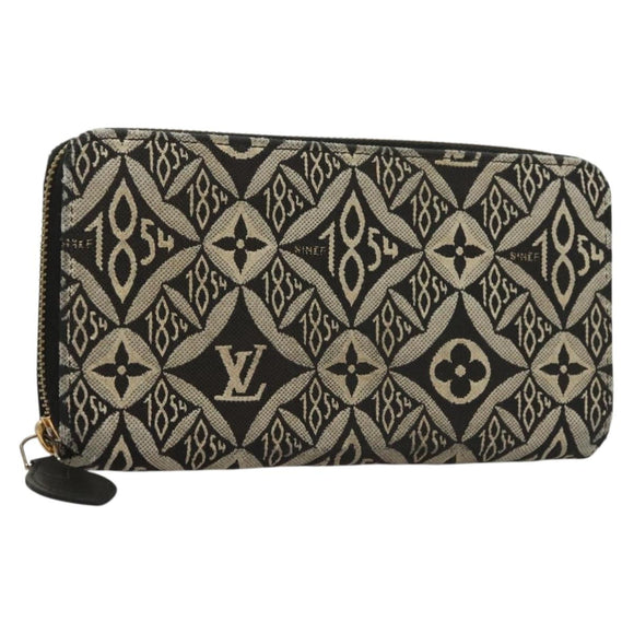 LOUIS VUITTON Monogram Jaguar Preowned 1854 Zippy Wallet M80324 LV Auth 132789